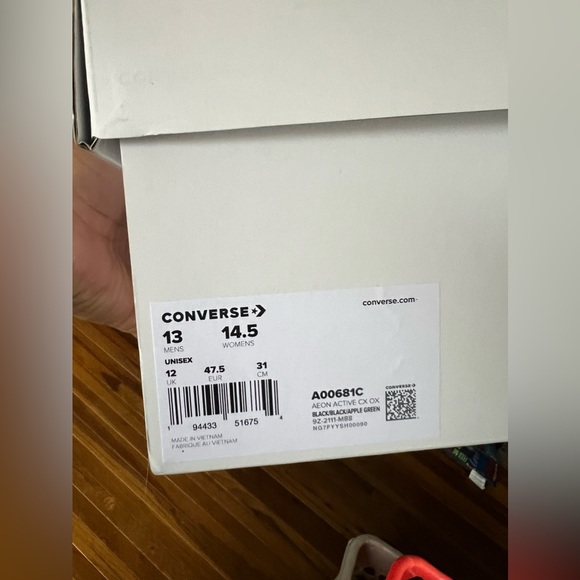 Converse x A-COLD-WALL* Aeon Active CX Black Color - Picture 6 of 14